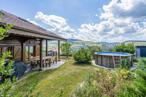Superb Holiday Chalet with Spa in La Bresse
